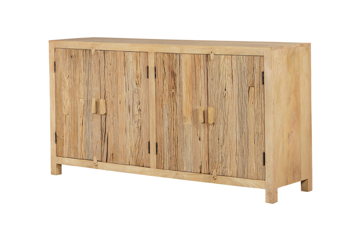 Tamia Reclaimed Wood Cabinet - Natural-STORAGE FURNITURE-Nkuku