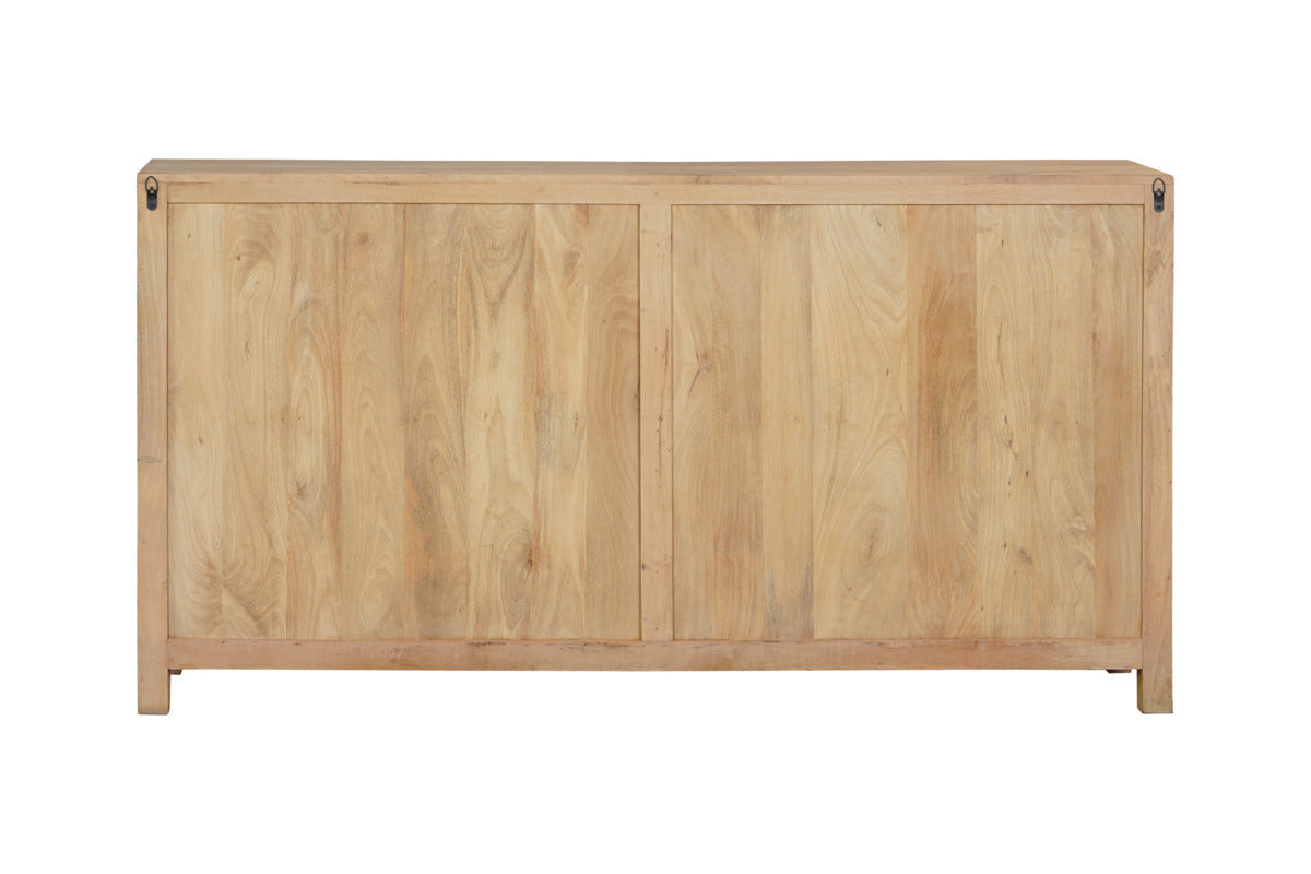 Tamia Reclaimed Wood Cabinet - Natural-STORAGE FURNITURE-Nkuku