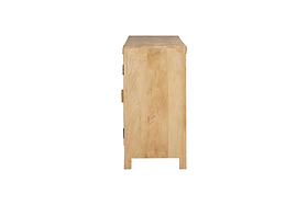 Tamia Reclaimed Wood Cabinet - Natural-STORAGE FURNITURE-Nkuku