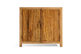 Tamia Reclaimed Wood Cabinet - Natural-STORAGE FURNITURE-Nkuku