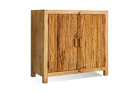 Tamia Reclaimed Wood Cabinet - Natural-STORAGE FURNITURE-Nkuku