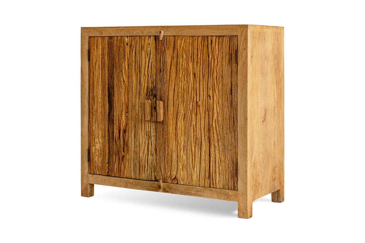 Tamia Reclaimed Wood Cabinet - Natural-STORAGE FURNITURE-Nkuku