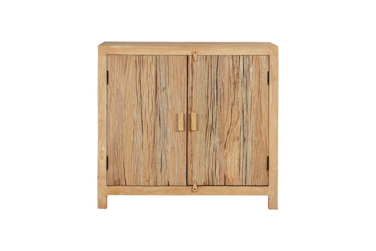 Tamia Reclaimed Wood Cabinet - Natural-STORAGE FURNITURE-Nkuku
