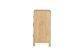 Tamia Reclaimed Wood Cabinet - Natural-STORAGE FURNITURE-Nkuku