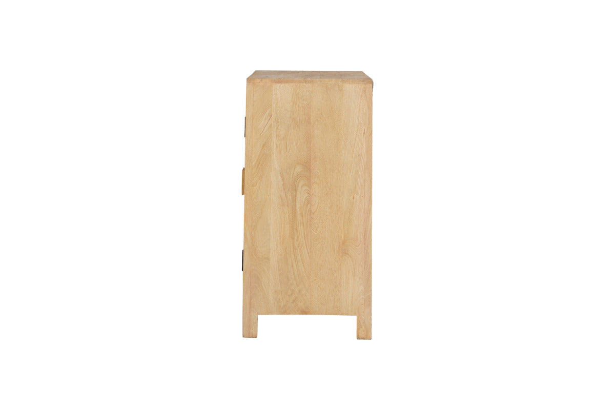 Tamia Reclaimed Wood Cabinet - Natural-STORAGE FURNITURE-Nkuku