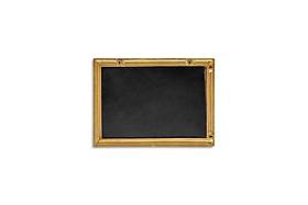 Yamuna Rectangular Mirror - Aged Antique Brass