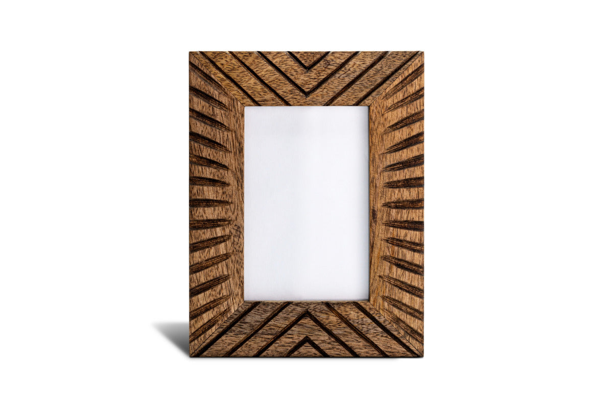 Janoni Mango Wood Frame - Mango Wood-DECORATIVE ACCESSORIES-Nkuku