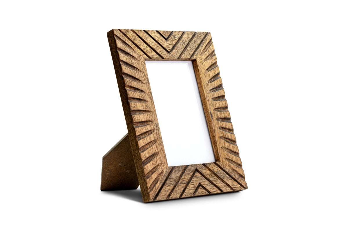 Janoni Mango Wood Frame - Mango Wood-DECORATIVE ACCESSORIES-Nkuku