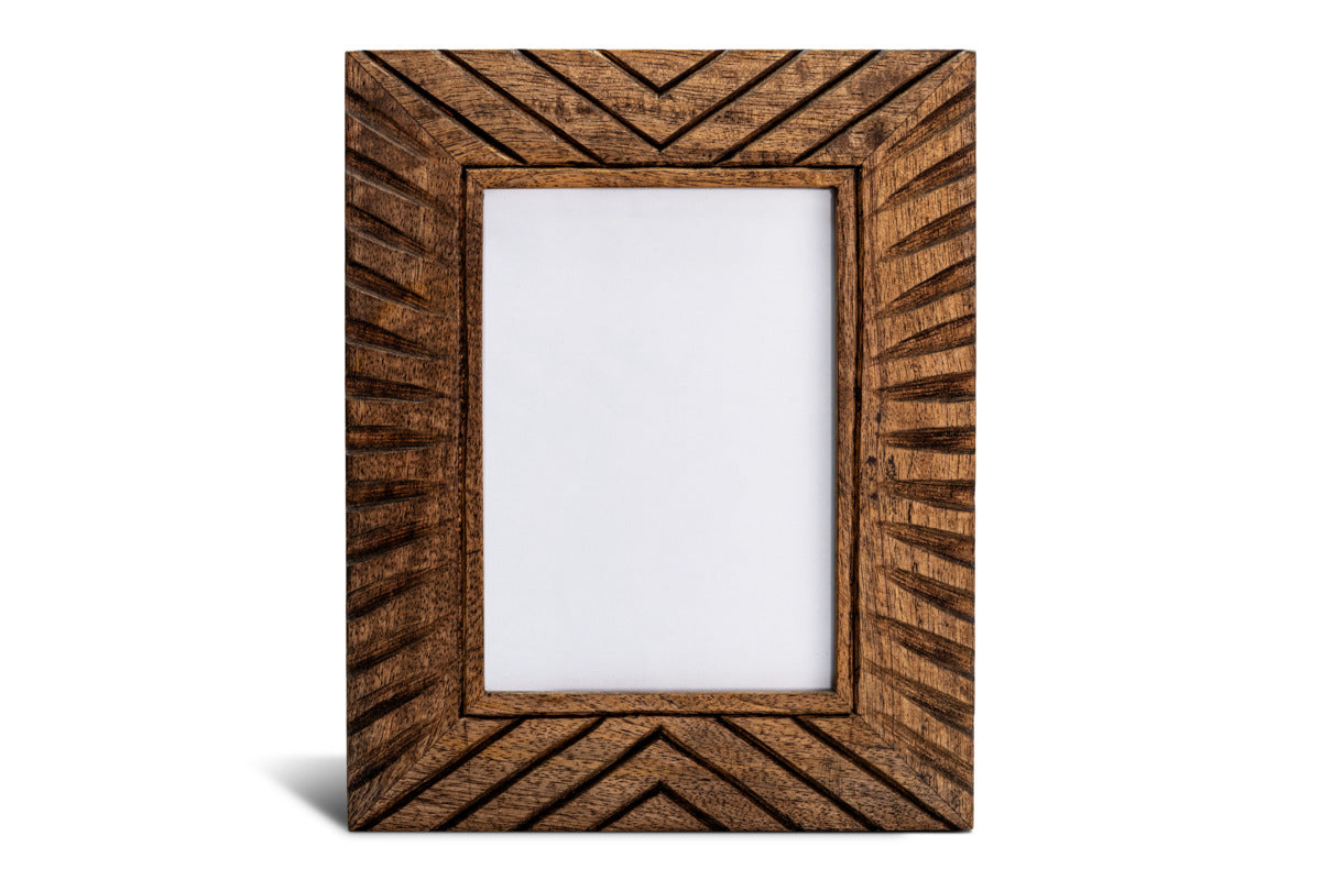 Janoni Mango Wood Frame - Mango Wood-DECORATIVE ACCESSORIES-Nkuku