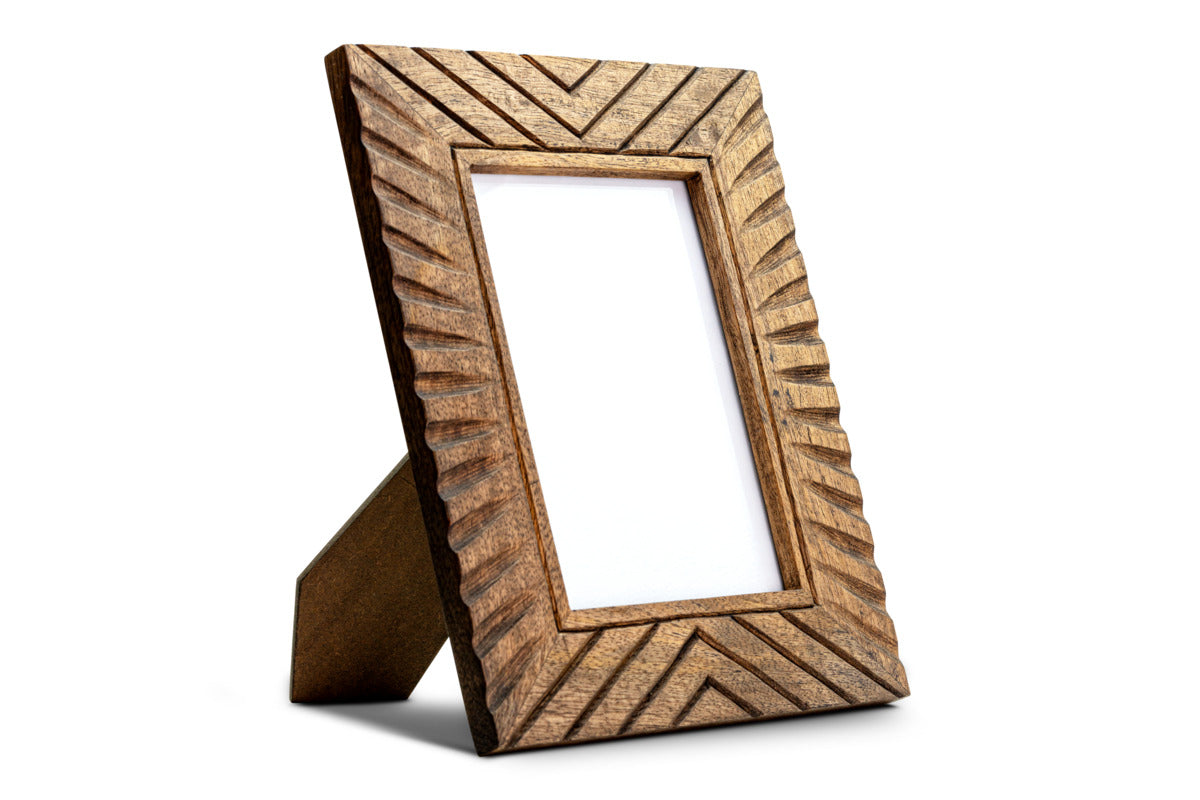 Janoni Mango Wood Frame - Mango Wood-DECORATIVE ACCESSORIES-Nkuku