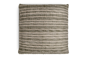 Tudo Handwoven Merino Cushion Cover - Moss & Natural - 65 x 65cm-TEXTILES-Nkuku