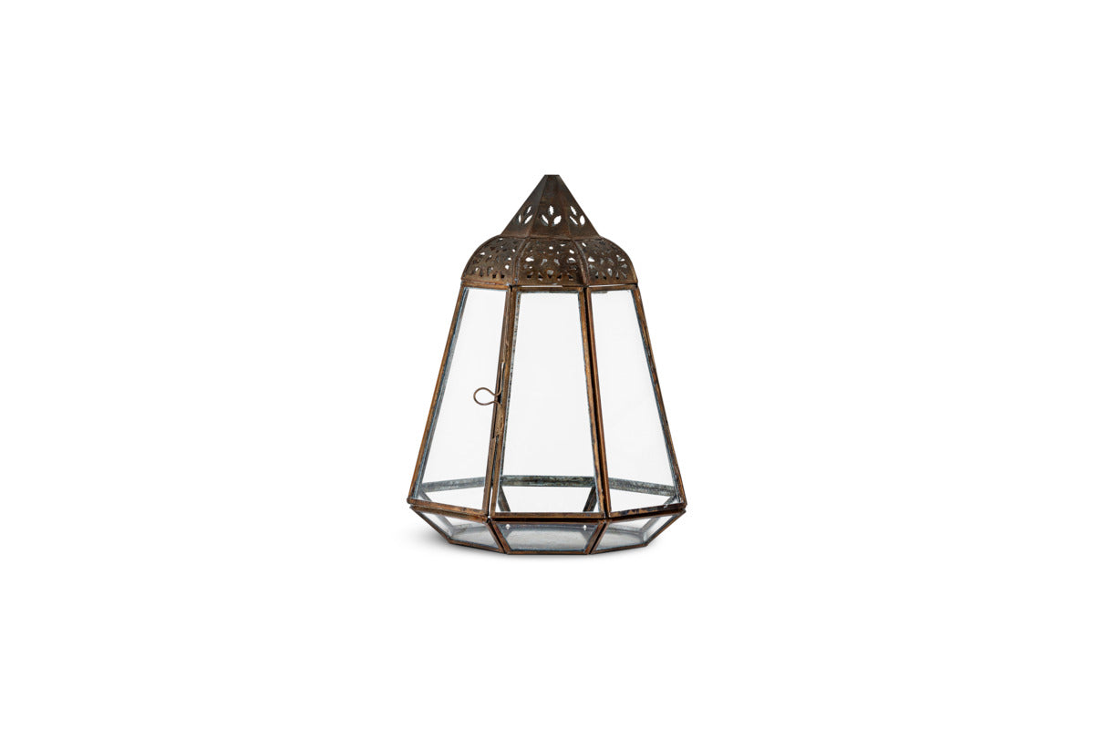 Nyiruan Lantern - Brass & Clear