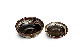Cam Dipping Bowls - Mocha - (Set of 2)-SERVEWARE-Nkuku
