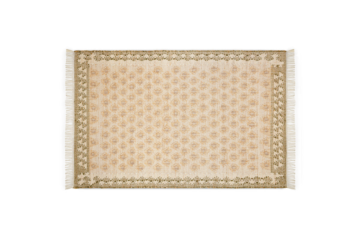 Erin Wool & Jute Rug - Natural & Grey - 150 x 240cm-RUGS-Nkuku