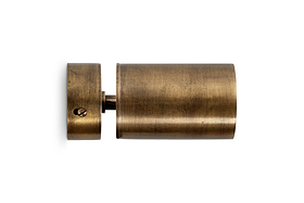 Boni Directional Spot Light - Aged Antique Brass-LIGHTS-Nkuku