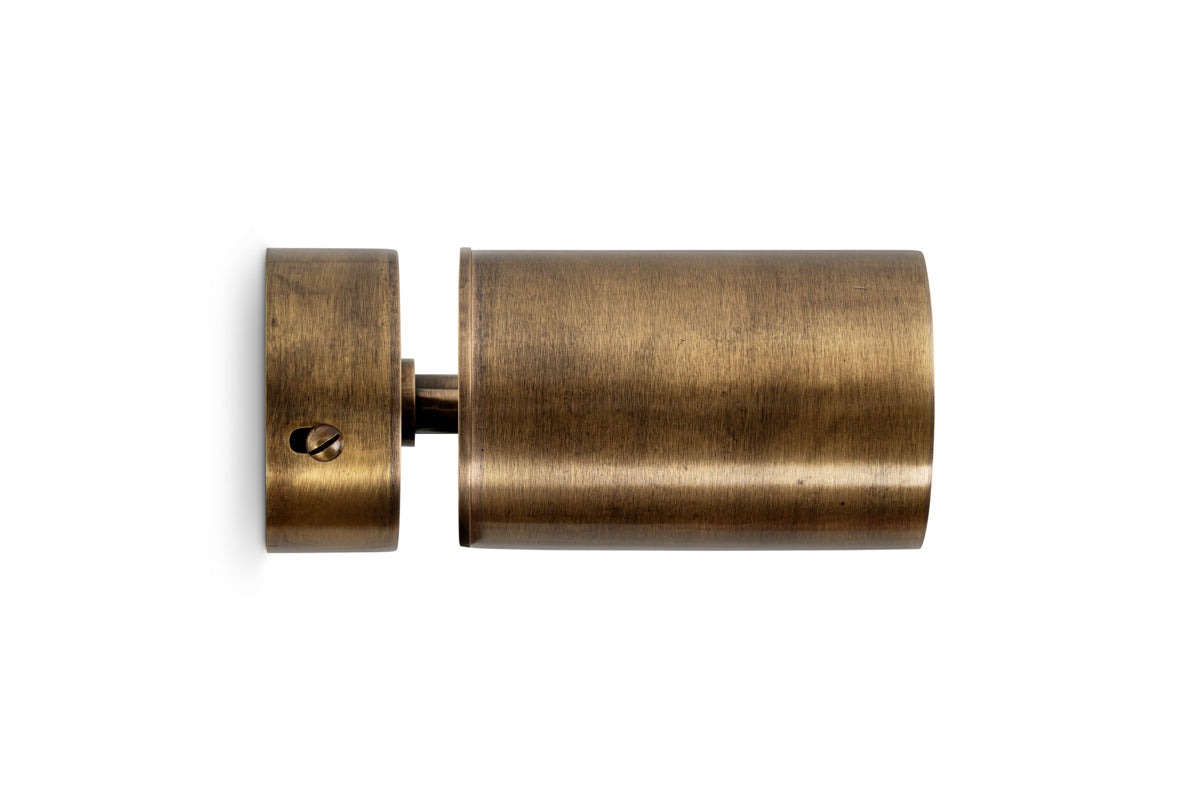 Boni Directional Spot Light - Aged Antique Brass-LIGHTS-Nkuku