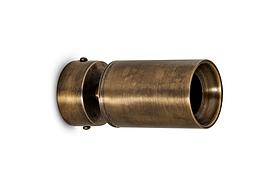 Boni Directional Spot Light - Aged Antique Brass-LIGHTS-Nkuku