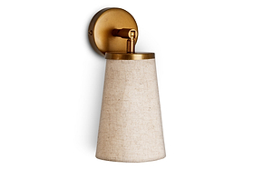 Ame Linen Wall Spot Light - Off White
