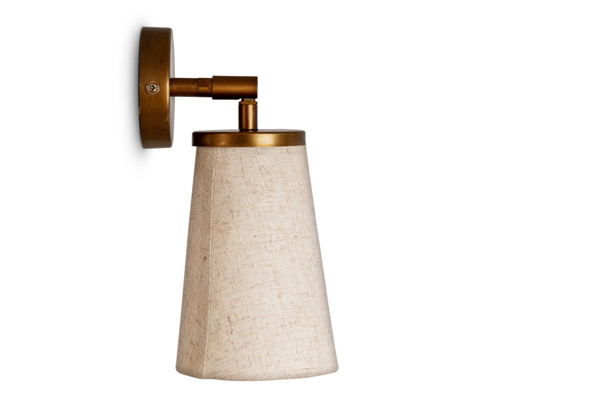 Ame Linen Wall Spot Light - Off White