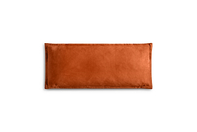 Menmai Statement Velvet Lumbar Cushion Cover - Cinnamon - 35 x 80cm-TEXTILES-Nkuku