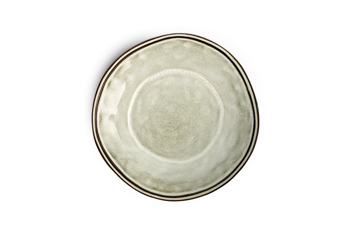 Pedra Side Plate - Pewter-TABLEWARE-Nkuku