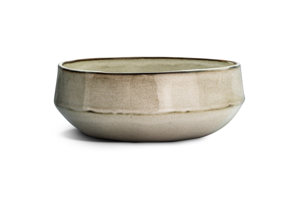 Pedra Serving Bowl - Pewter
