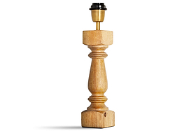 Hega Mango Wood Lamp - Natural