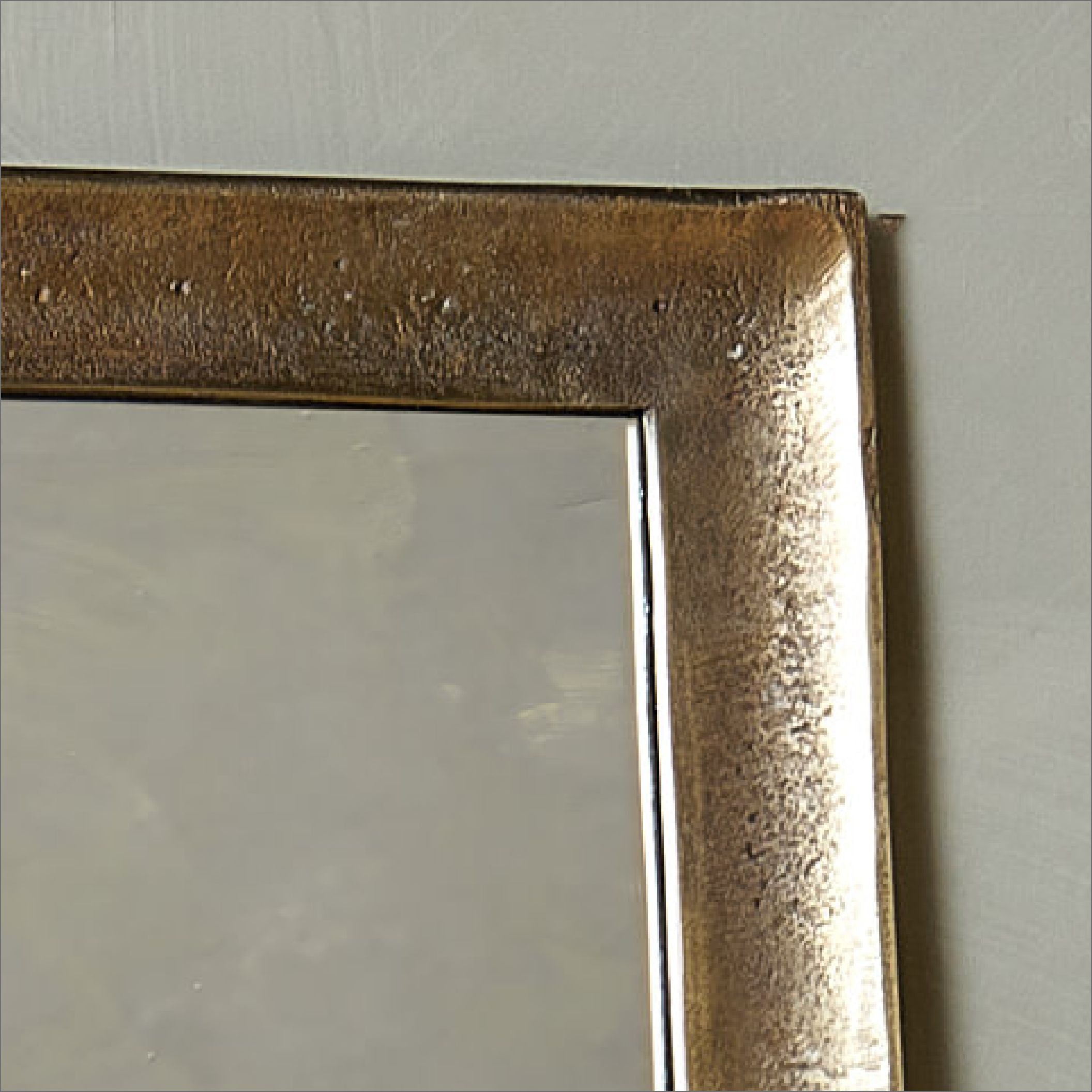 Yadur Full Length Mirror - Antique Brass – Nkuku