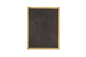 Yadur Rectangular Mirror - Antique Brass - Large