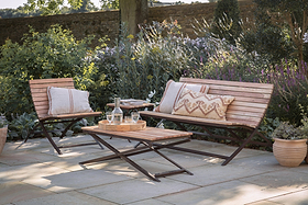 Yatin Outdoor Bench - Natural