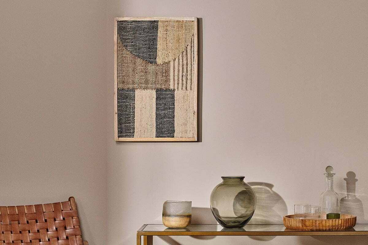 Hakeem Textile Wall Art-DECORATIVE ACCESSORIES-Nkuku