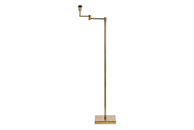 Kara Floor Lamp - Brass