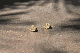 Karnataka Disc Earring Studs-GIFTING-Nkuku
