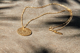 Karnataka Disc Pendant Necklace