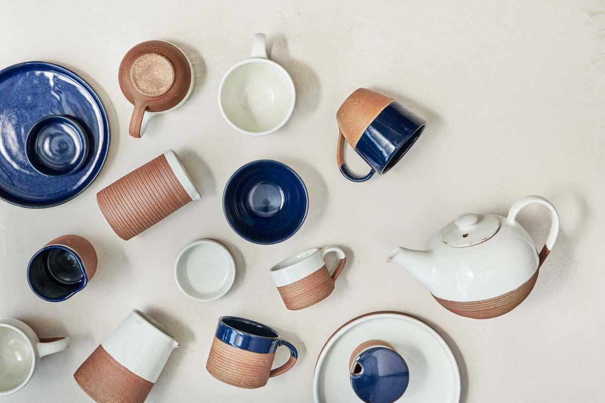 Mali Ribbed Espresso Mug - White-TABLEWARE-Nkuku