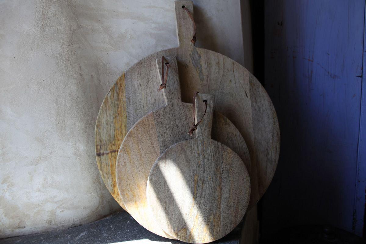 Mango Wood Pizza Boards-SERVEWARE-Nkuku