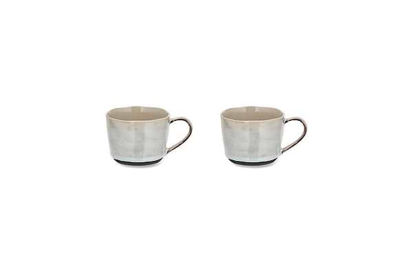 Edo Small Mug - Slate (Set of 2)-nkuku