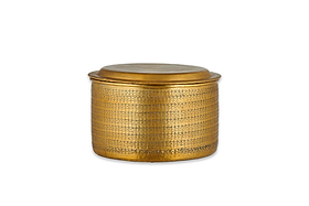 Tembesi Etched Pot - Wide-nkuku