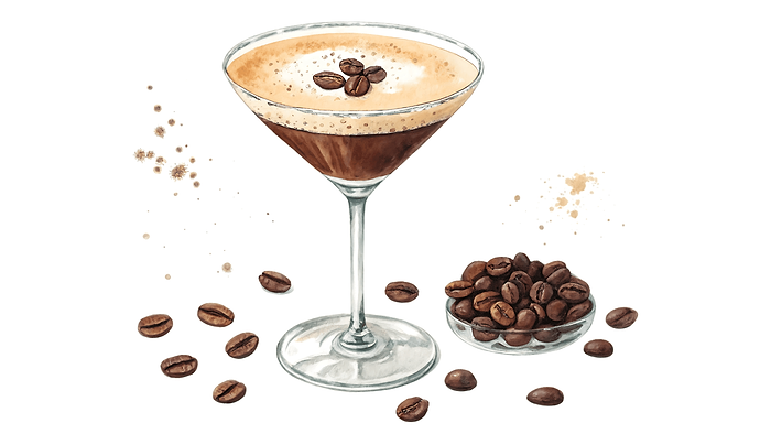 Espresso Kalm-Tini Mocktail - Kavayn