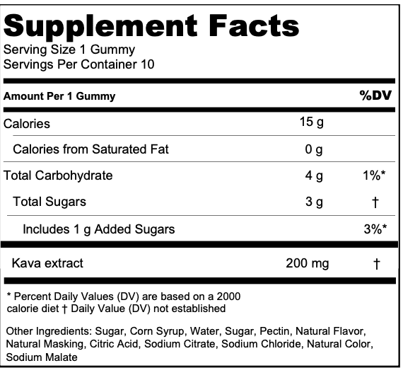 Citrus Noble Kava Gummies - Kavayn