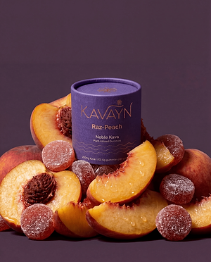 Raz - Peach Noble Kava Gummies - Kavayn