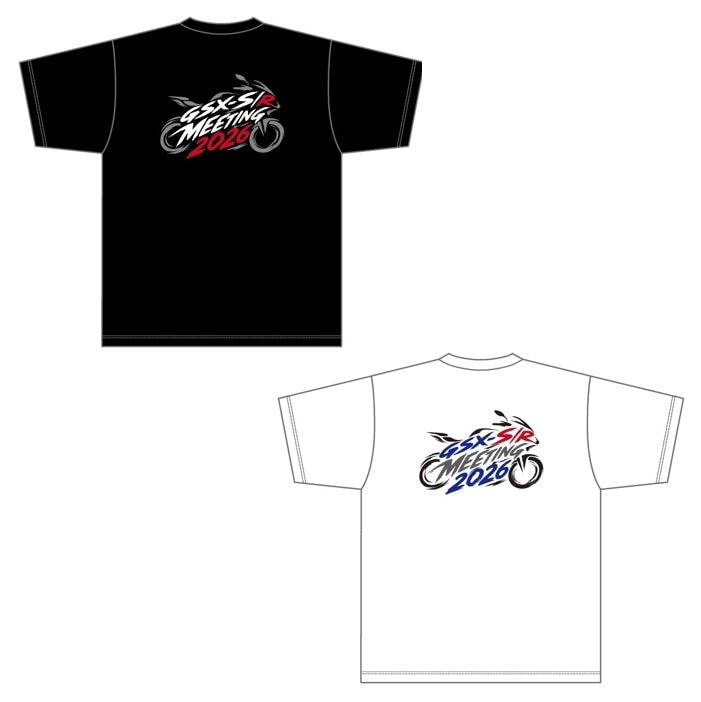 GSX-S/Rミーティング2026　　オリジナルTシャツ