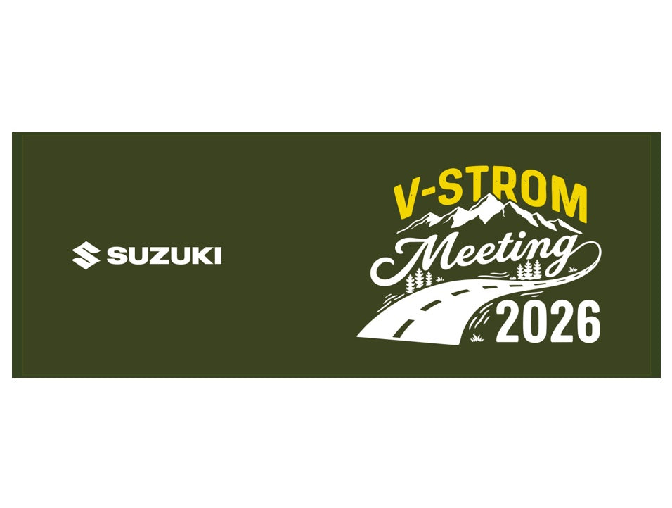 Vストロームミーティング2026 オリジナルフェイスタオル