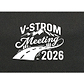 Vストロームミーティング2026 オリジナルラウンドショルダーバッグ