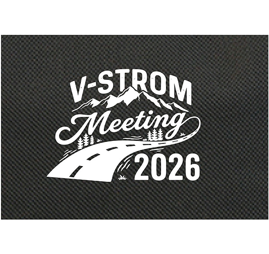 Vストロームミーティング2026 オリジナルラウンドショルダーバッグ