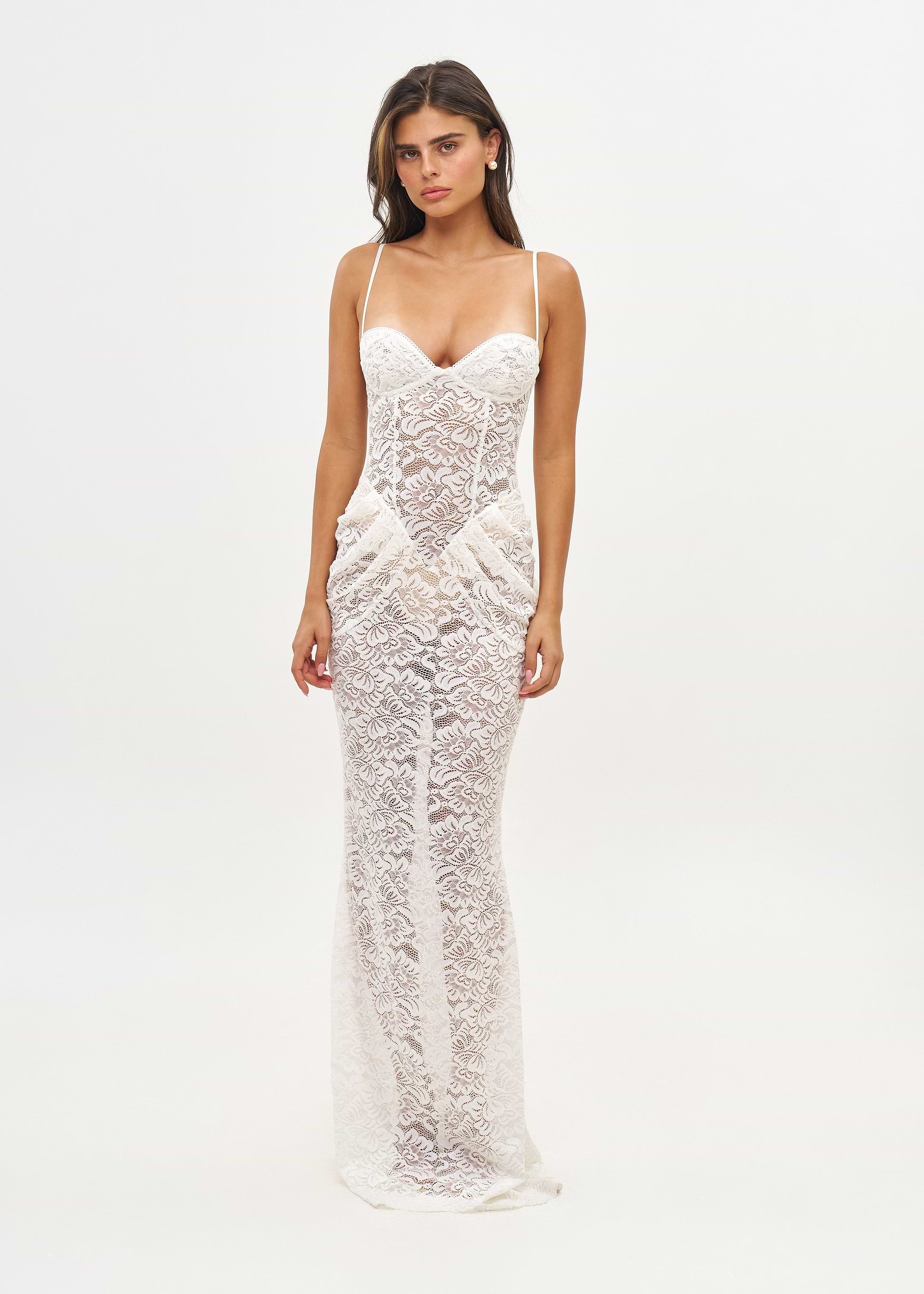 bananhot lace dress MILLIE BLACK