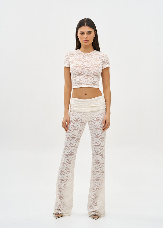 NANA CREAM LACE - SHIRT