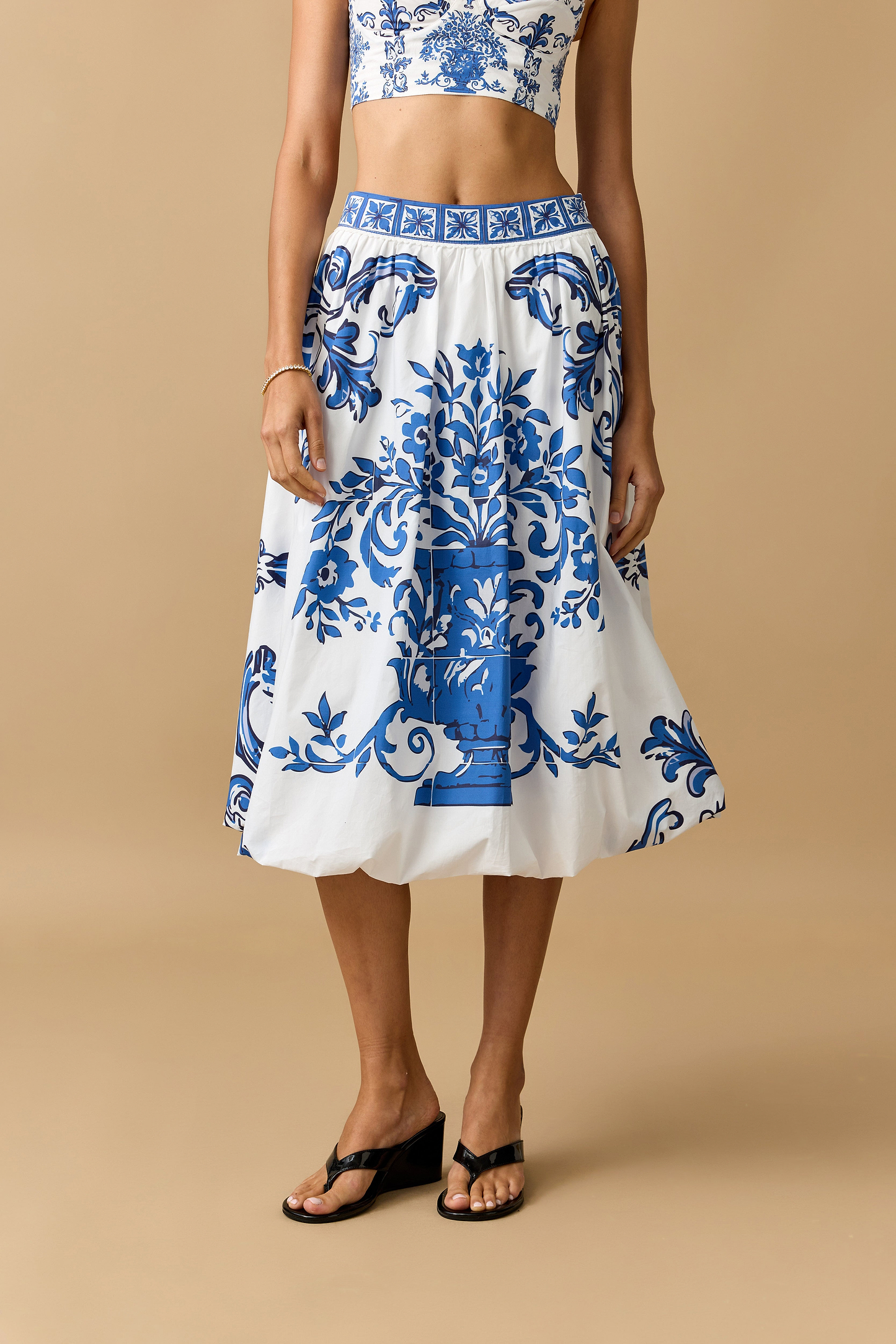 SOLANA BLUE MATERA - SKIRT