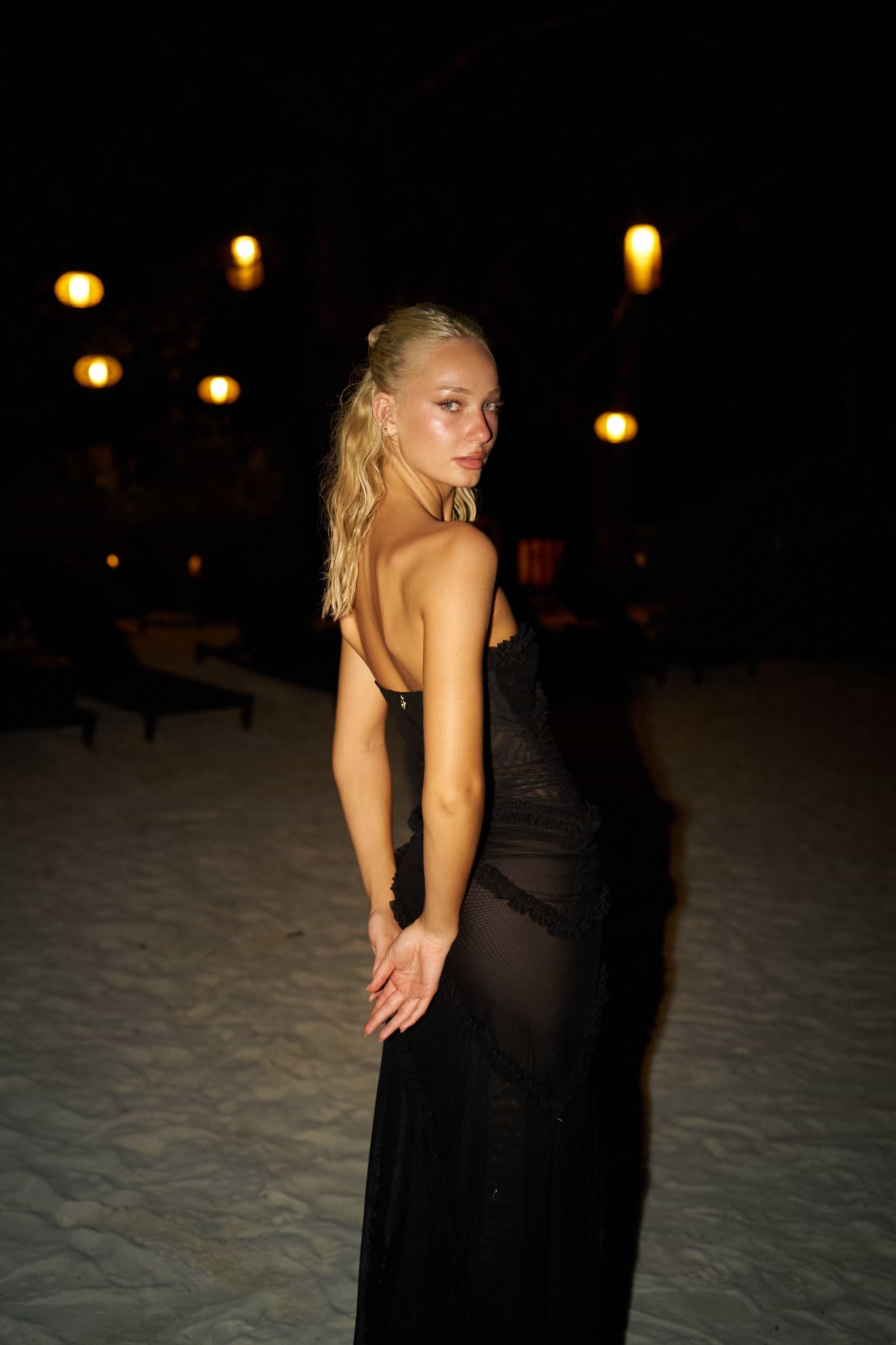 ASENA BLACK - DRESS