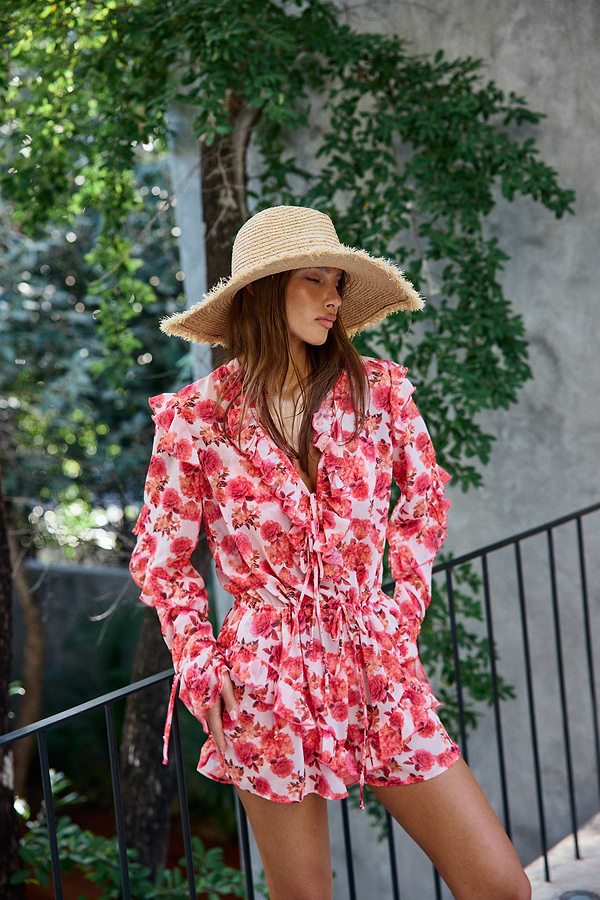 ALEXA ROMANTIC FLOWERS - JUMPSUIT